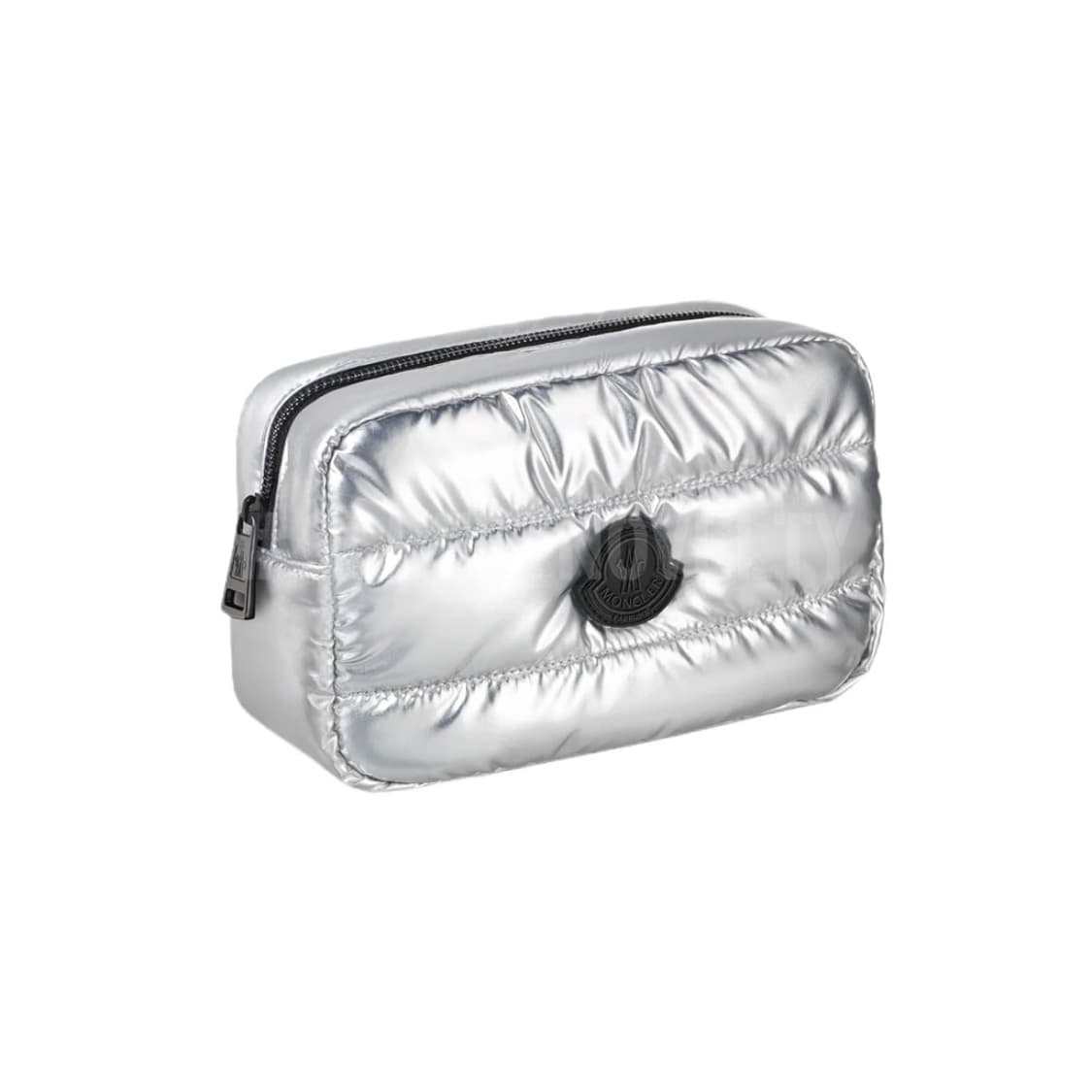  몽클레어 패딩파우치 골프파우치 퀄팅파우치 실버 상품이미지1