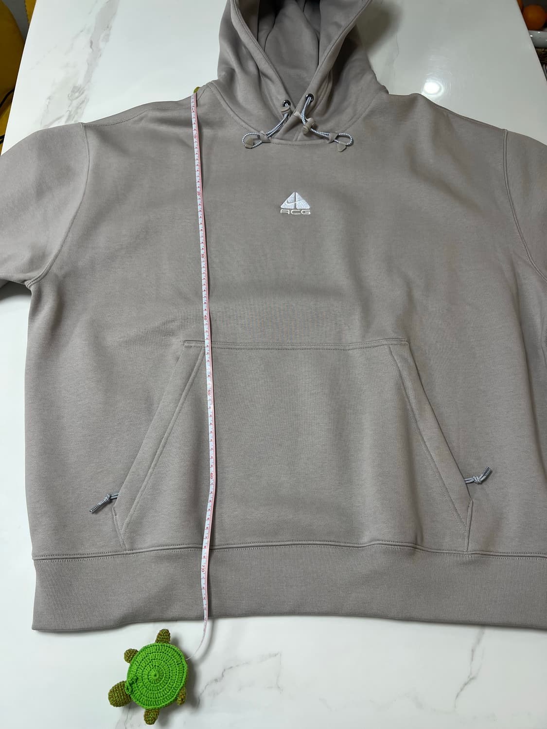 [XXL] 나이키 ACG 써마핏 풀오버 플리스 후드 컬리지 그레이 상품이미지3
