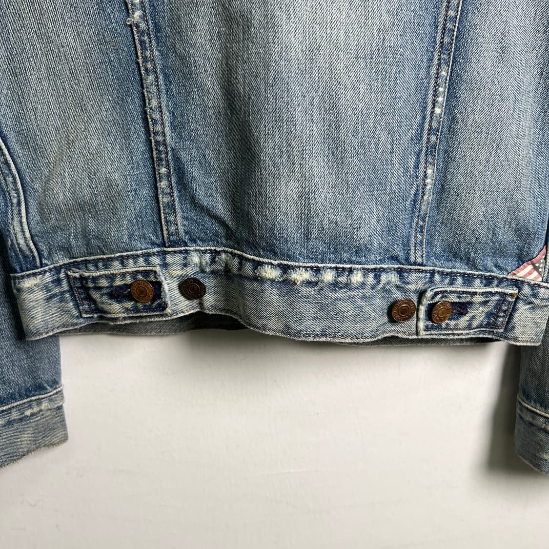 데님 앤 서플라이 랄프로렌 빈티지 워싱 데님 트러커 자켓 XS 상품이미지7
