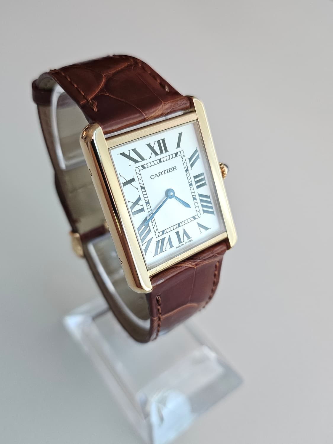 까르띠에 탱크 솔로 18k  옐로우골드 라지모델 상품이미지1