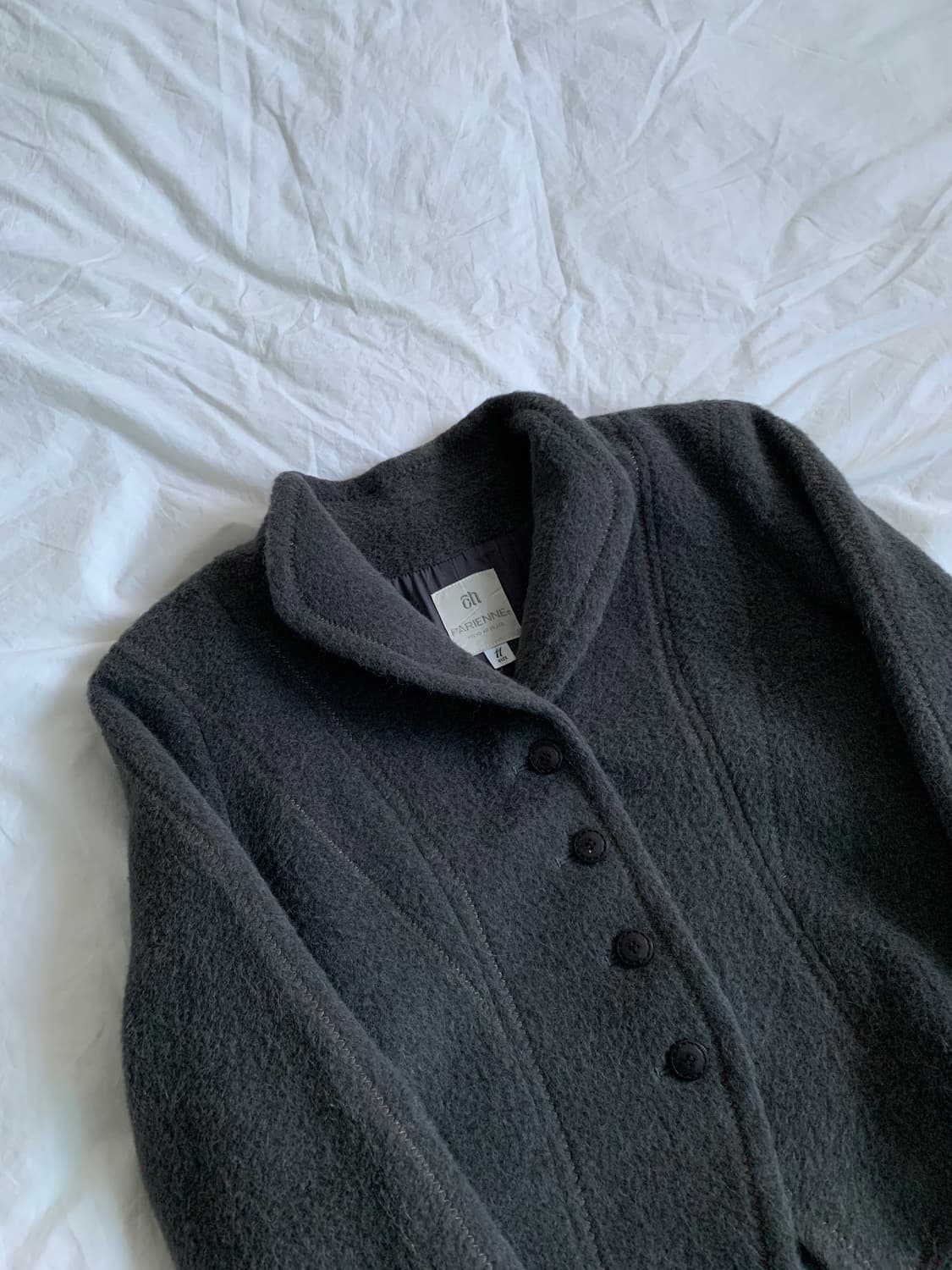 울 스티치 자켓 상품이미지3