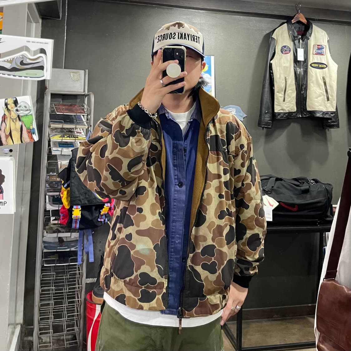 빈티지 브라우닝 헌팅 자켓 상품이미지1