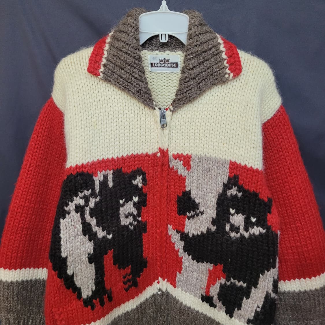 CANADA LONG HOUSE 캐나다 헤비울 베어 코위찬 희귀템  상품이미지2