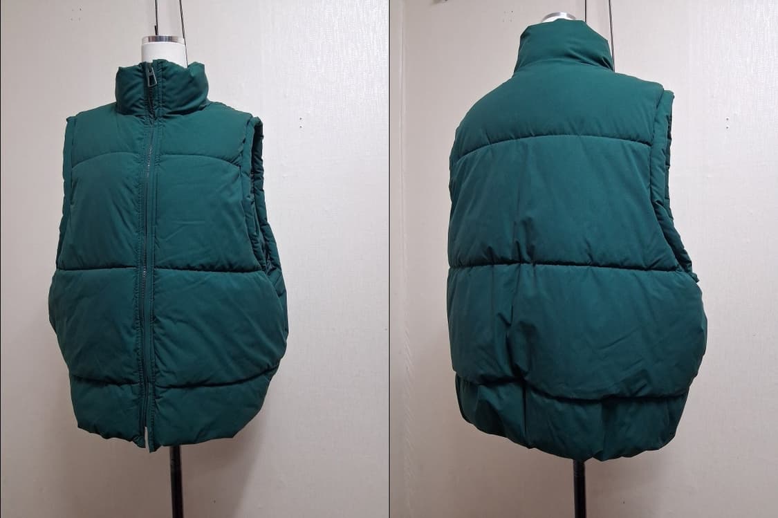 일본 니콜 클럽 오버핏 패딩조끼 여성 6677까지 
 상품이미지8