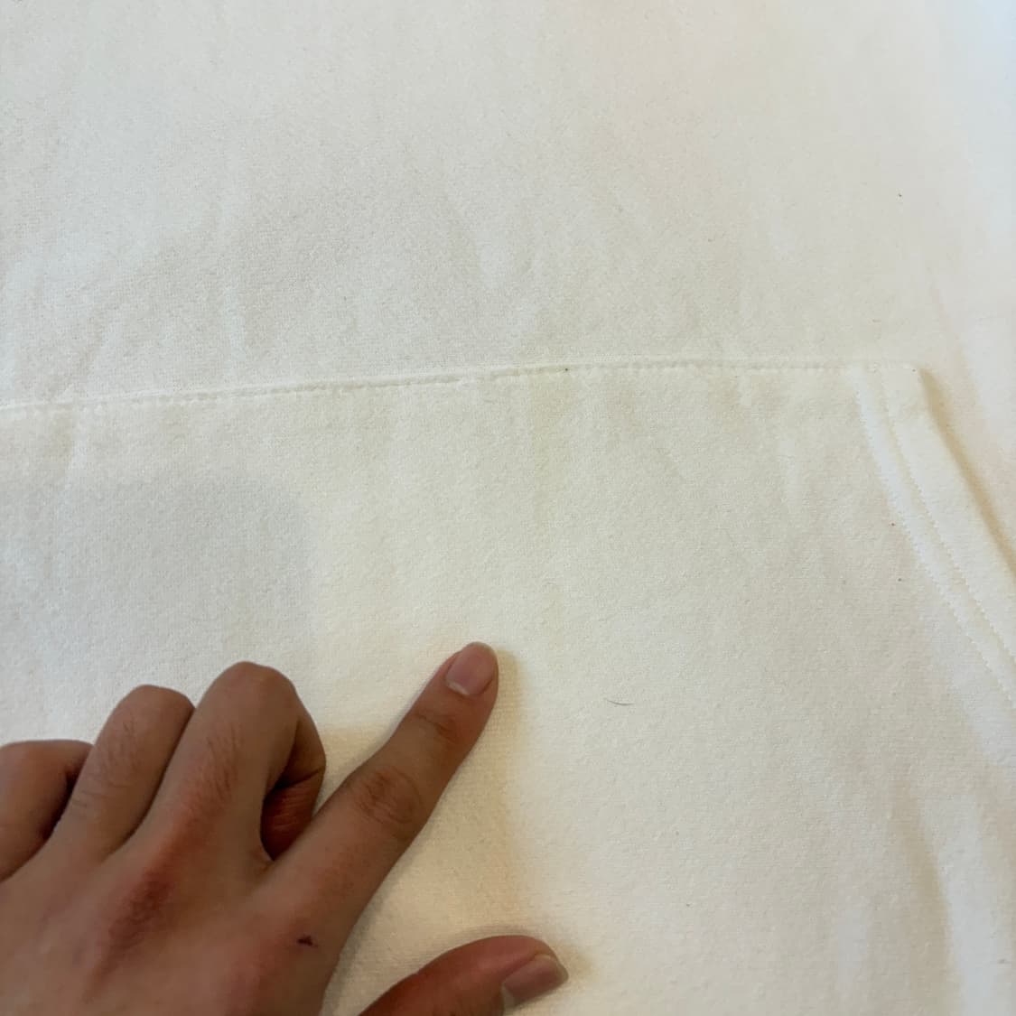 챔피온 정품 리버스위브 화이트 후드티 상품이미지5