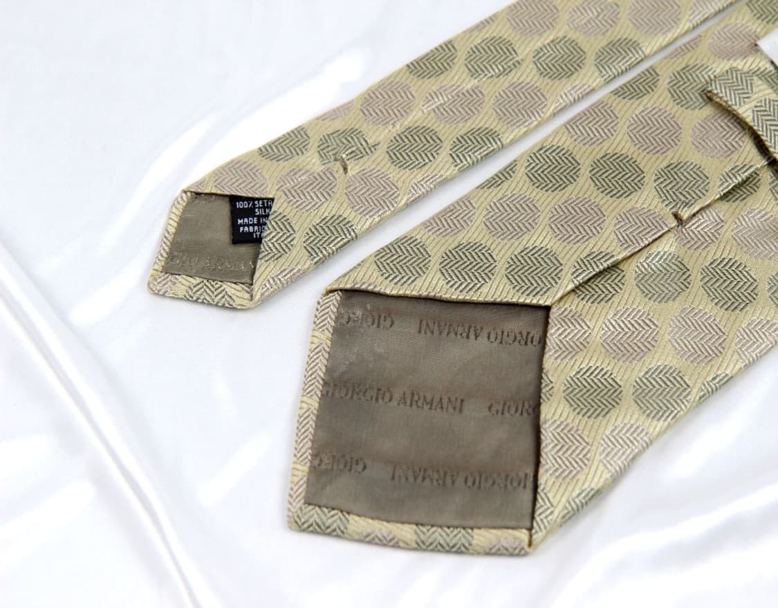 알마니 9.5cm A+등급 클래식 남자 명품 넥타이 상품이미지4