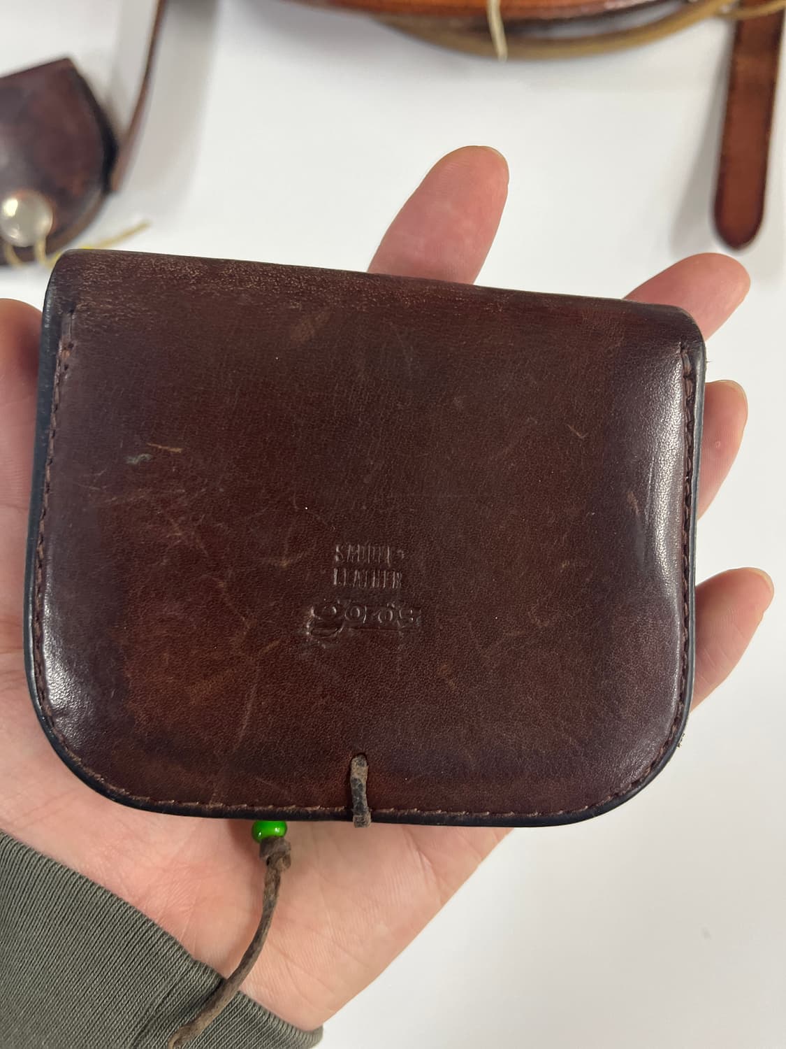 고로스 다크브라운 새들레더 인디언콘초 카드지갑 상품이미지2