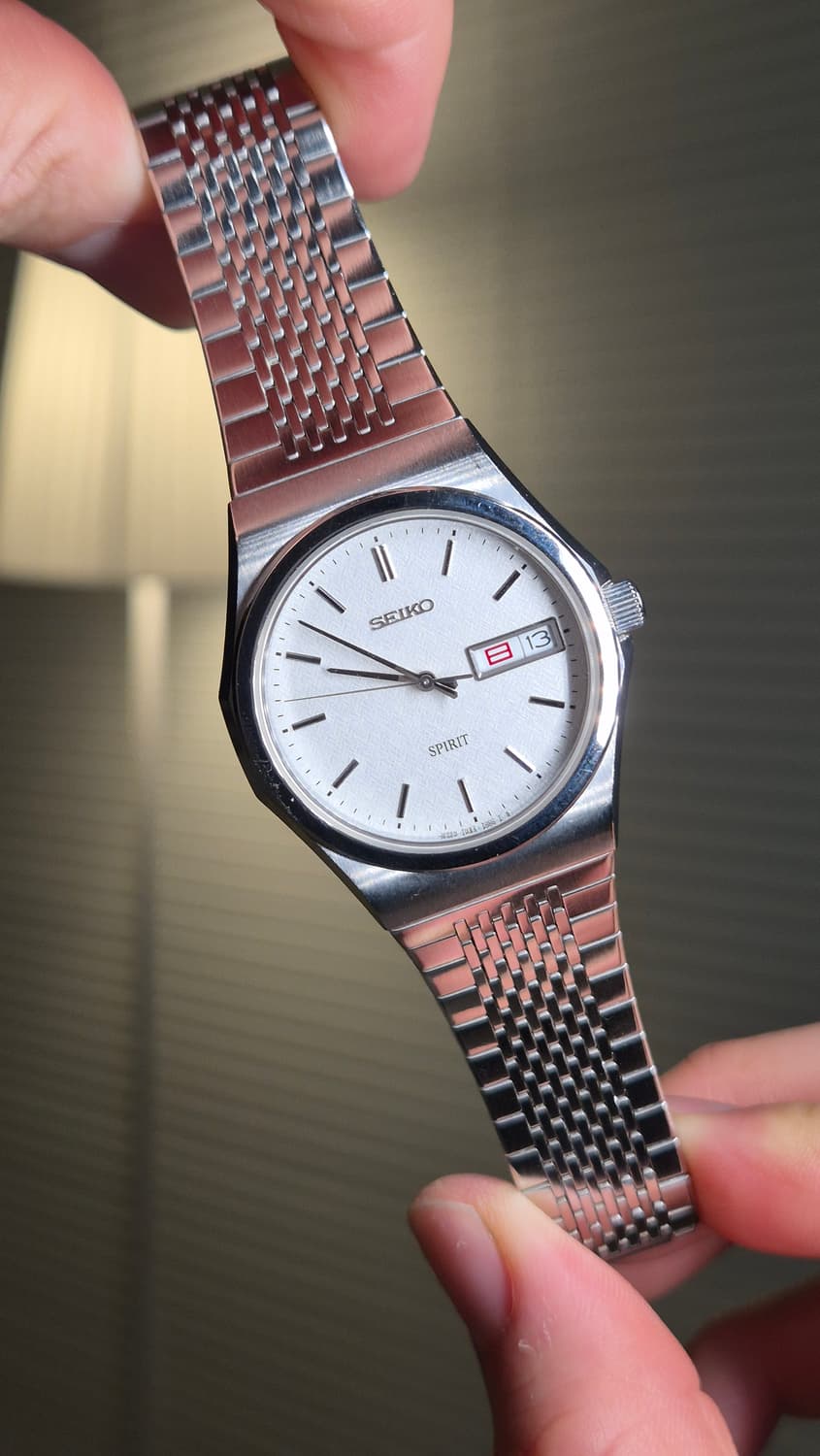 90's Seiko Spirit Daydate Quartz 상품이미지1