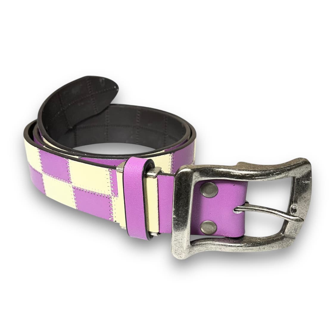 Street Checkerboard Vintage Belt 상품이미지1