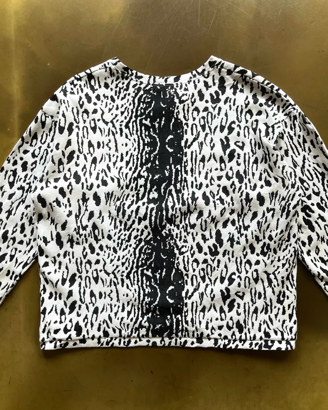Jpn Vintage psychedelic Animal Knit 상품이미지5