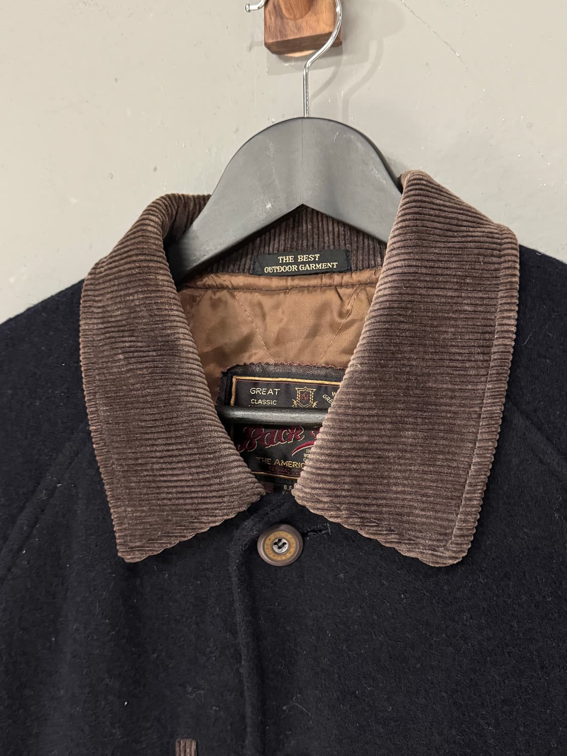 Back Fire 코듀로이 울 헌팅 자켓  상품이미지3