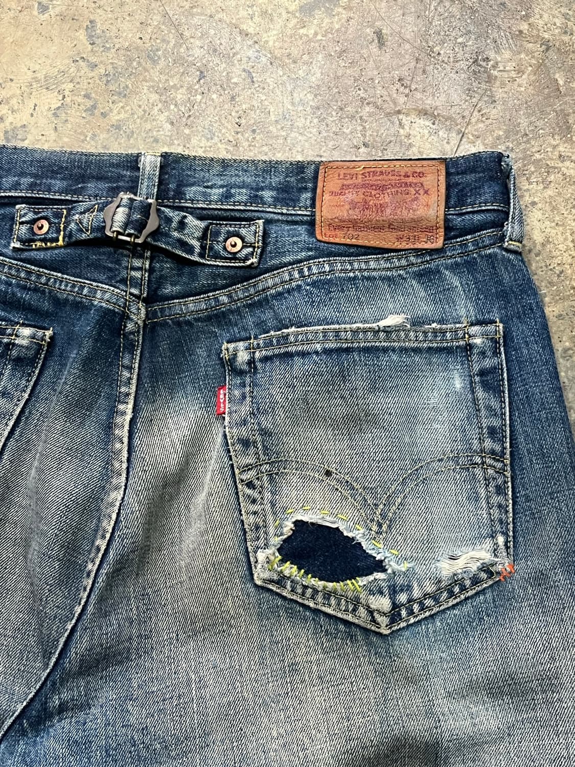 90's LVC 702-XX Made In Japan Selvedge 상품이미지6