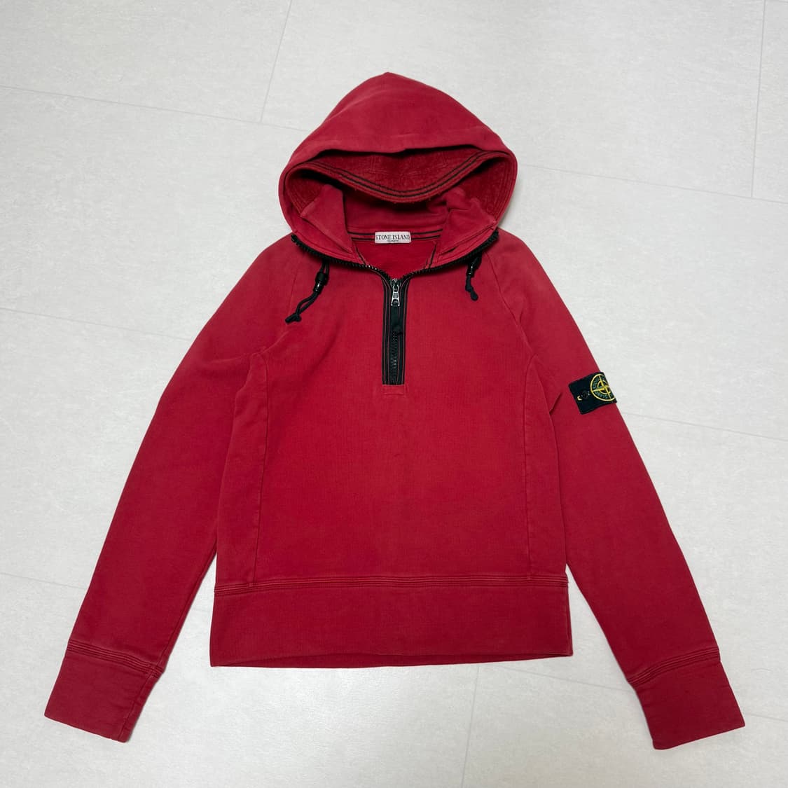 [ M ] 00’s 스톤아일랜드 더블 후드 아카이브 아노락 스웻셔츠 상품이미지1