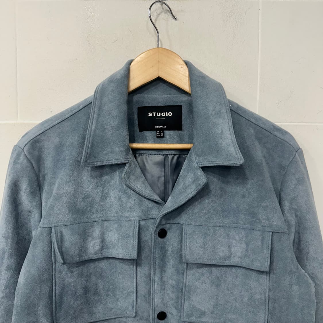 스튜디오 에이치커넥트 스웨이드자켓 상품이미지2