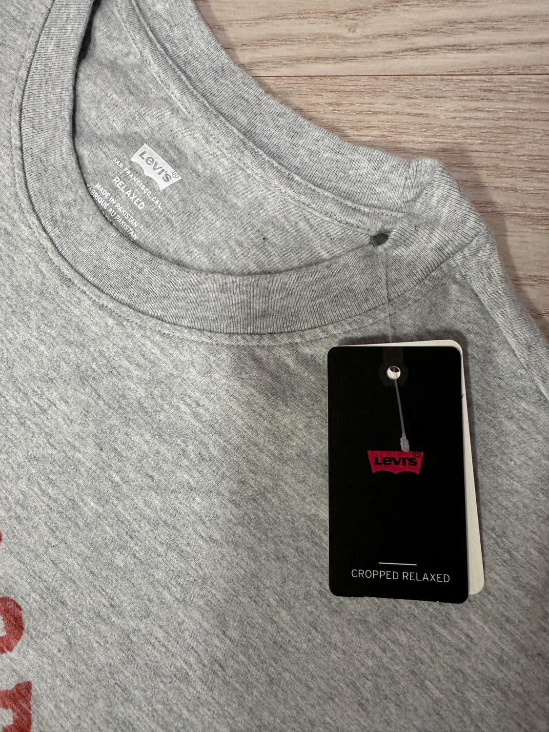 리바이스 반팔 티셔츠 그레이 GRAPHIC BOXY FIT T-SHIRT 상품이미지6