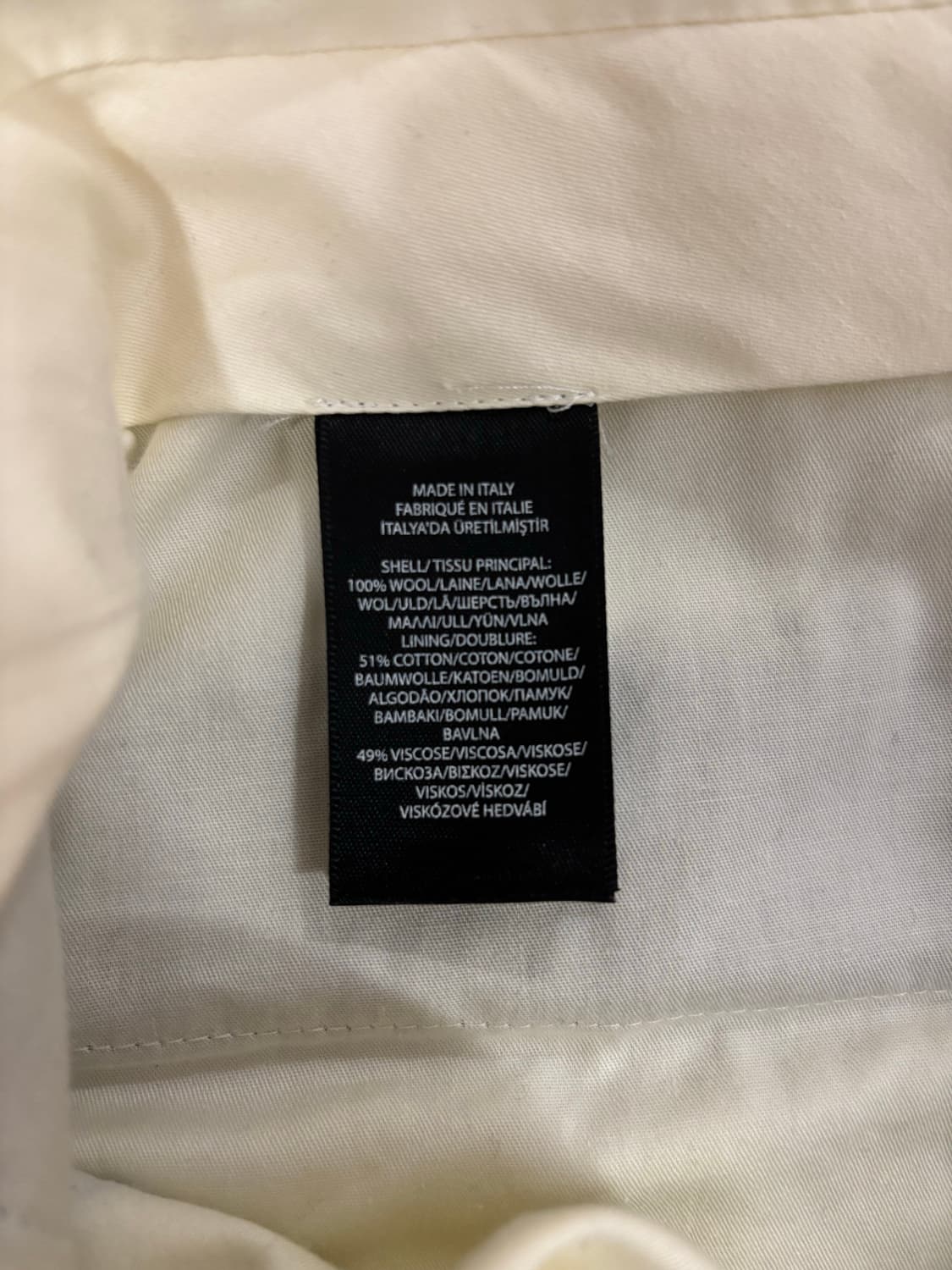 [38S/30] RRL 3피스 울수트 팬츠 차콜 상품이미지7