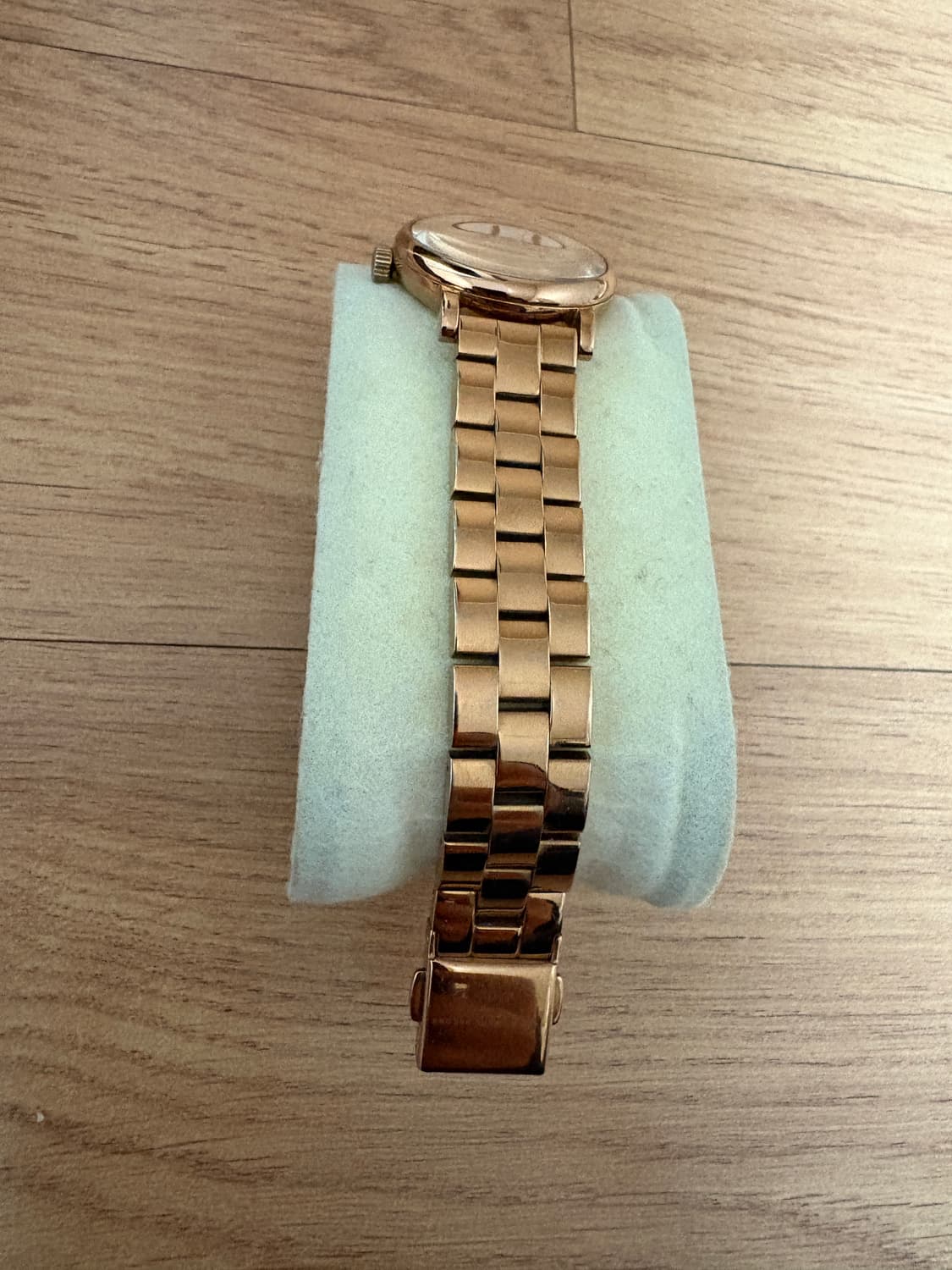 마크 제이콥스 Baker 화이트 다이얼 로즈 골드 여성용 시계 - 새 크 상품이미지6