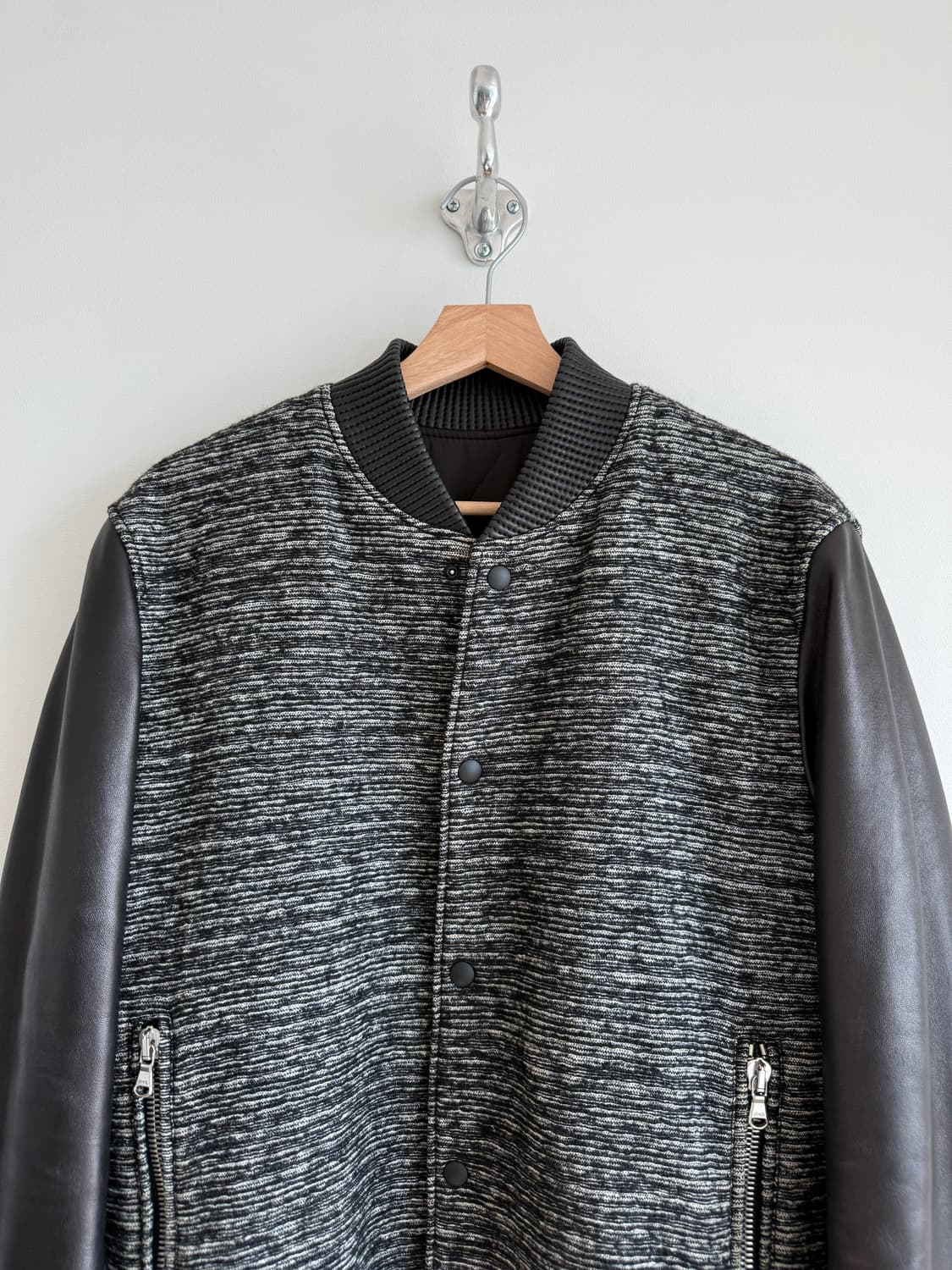 솔리드옴므(SOLID HOMME) 레더암 블루죵 자켓 상품이미지2