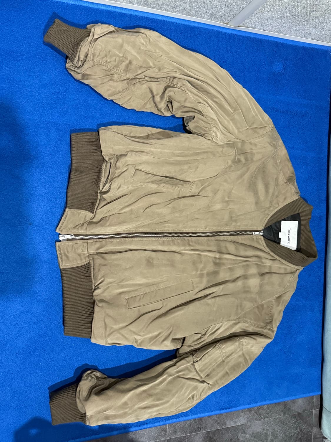 토니웩 봄버자켓 베이지 상품이미지4