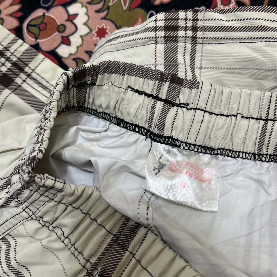 슈프림 1994 플래드 이지 체크 보드 쇼츠 반바지 M 상품이미지7