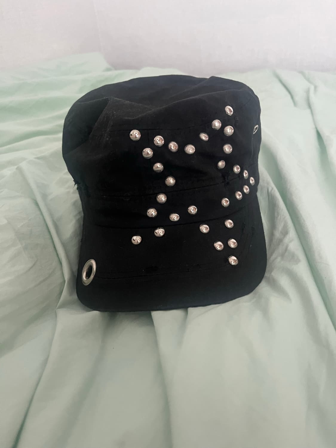 Kuel Vintage star cap (black) 상품이미지1