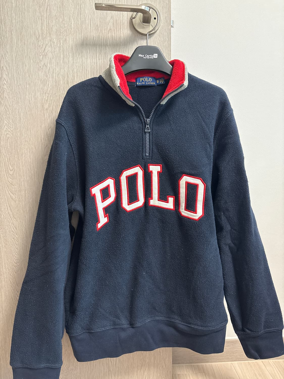 폴로 후리스 반집업 상품이미지1