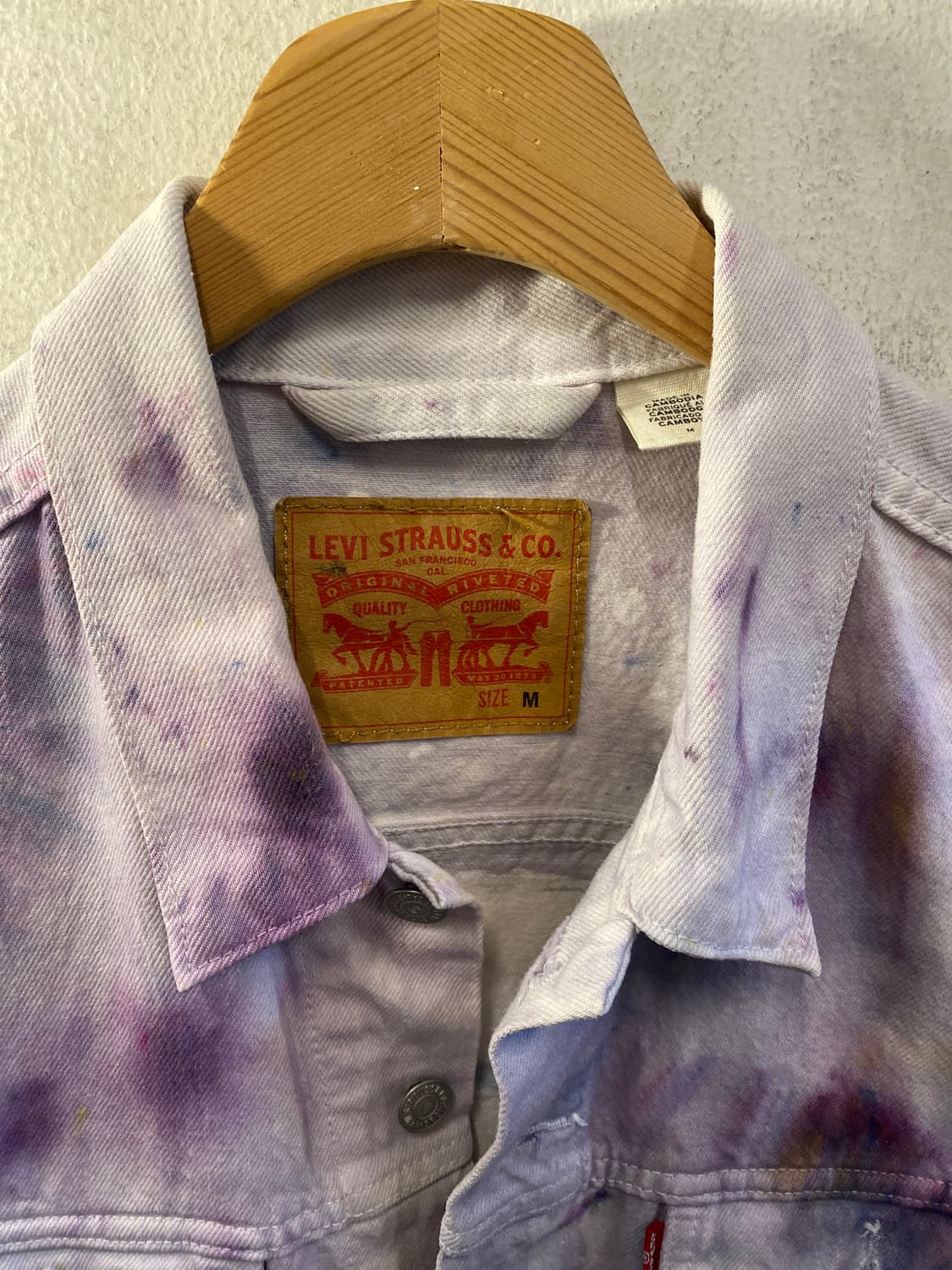 리바이스 빈티지 페인팅자켓 M 상품이미지3