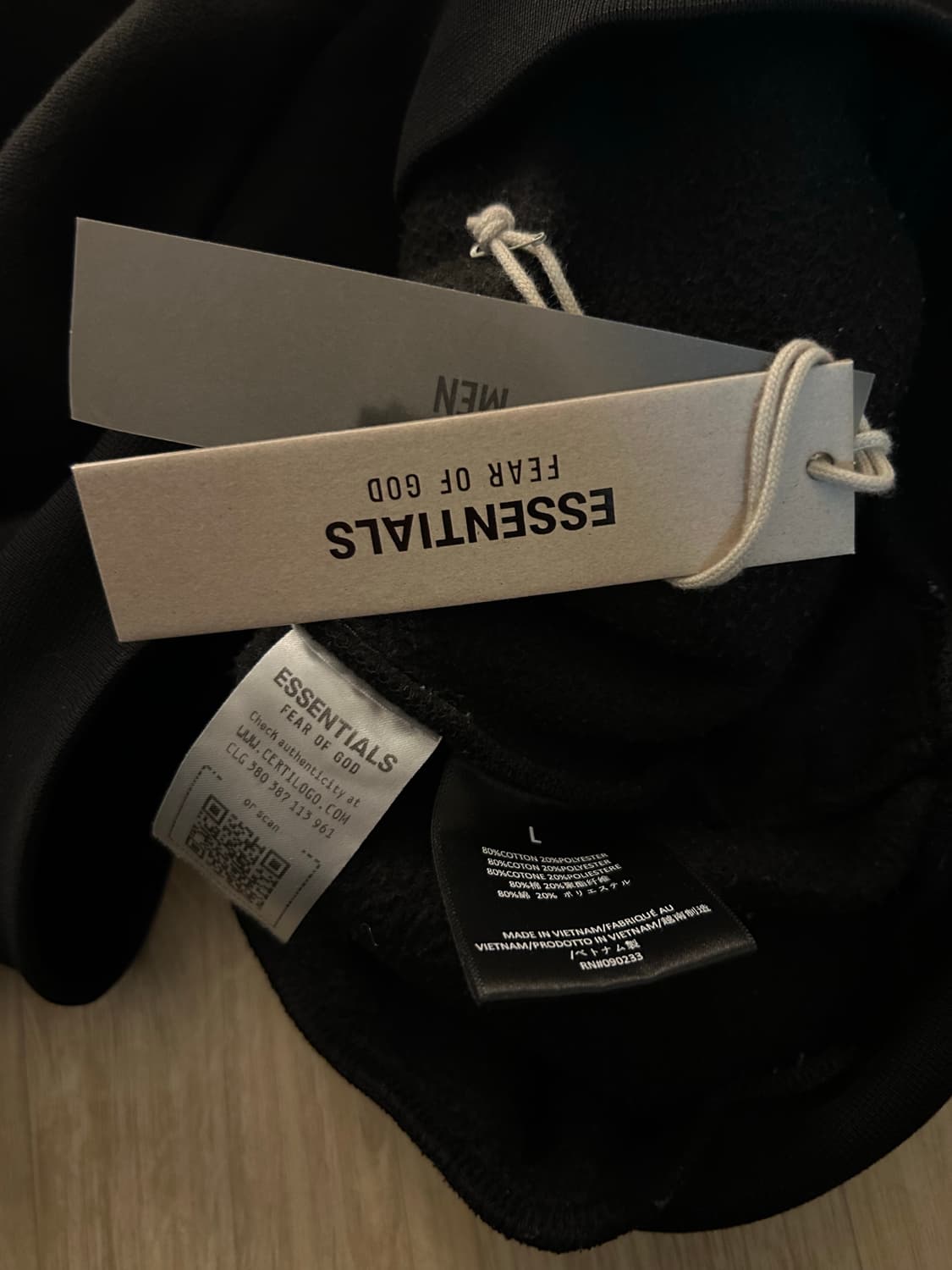 피어오브갓 후드 L 상품이미지2