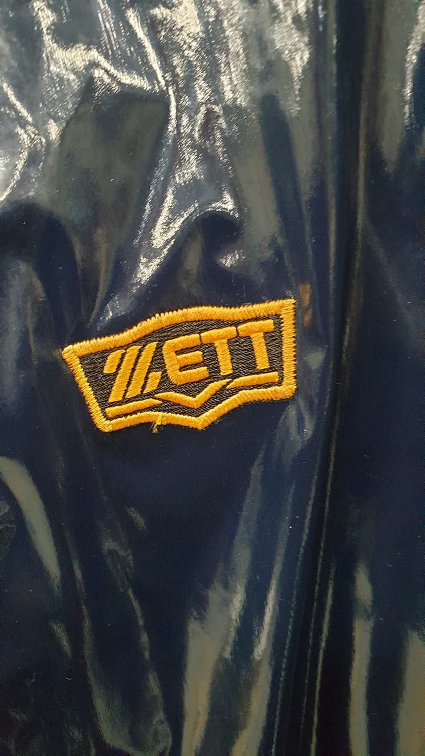 ZETT 유광 야구 점퍼 네이비/레드 110(3XL) 상품이미지8