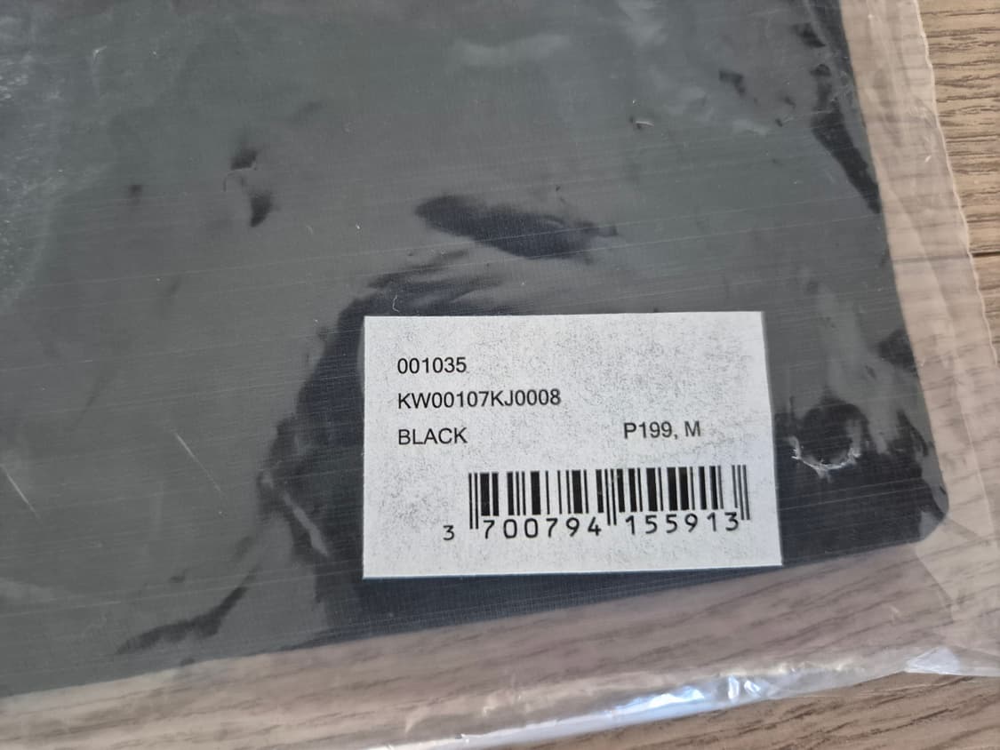 (새상품) 메종키츠네 블랙 반팔 티셔츠 M(95) 상품이미지3