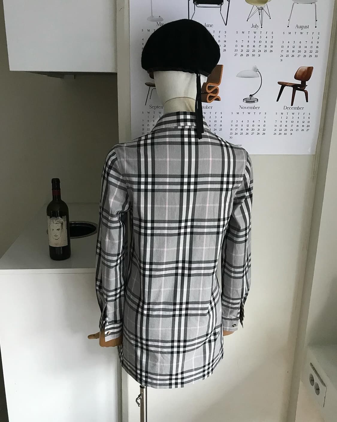 버버리 체크 셔츠형 미니 원피스 상품이미지8