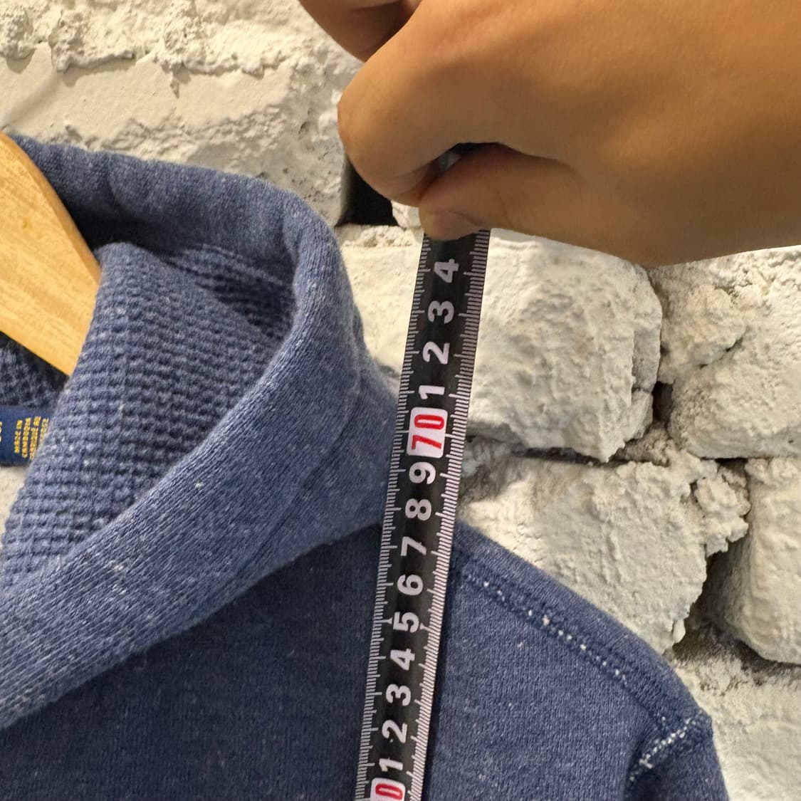 폴로 빈티지 차콜 후드집업 상품이미지5