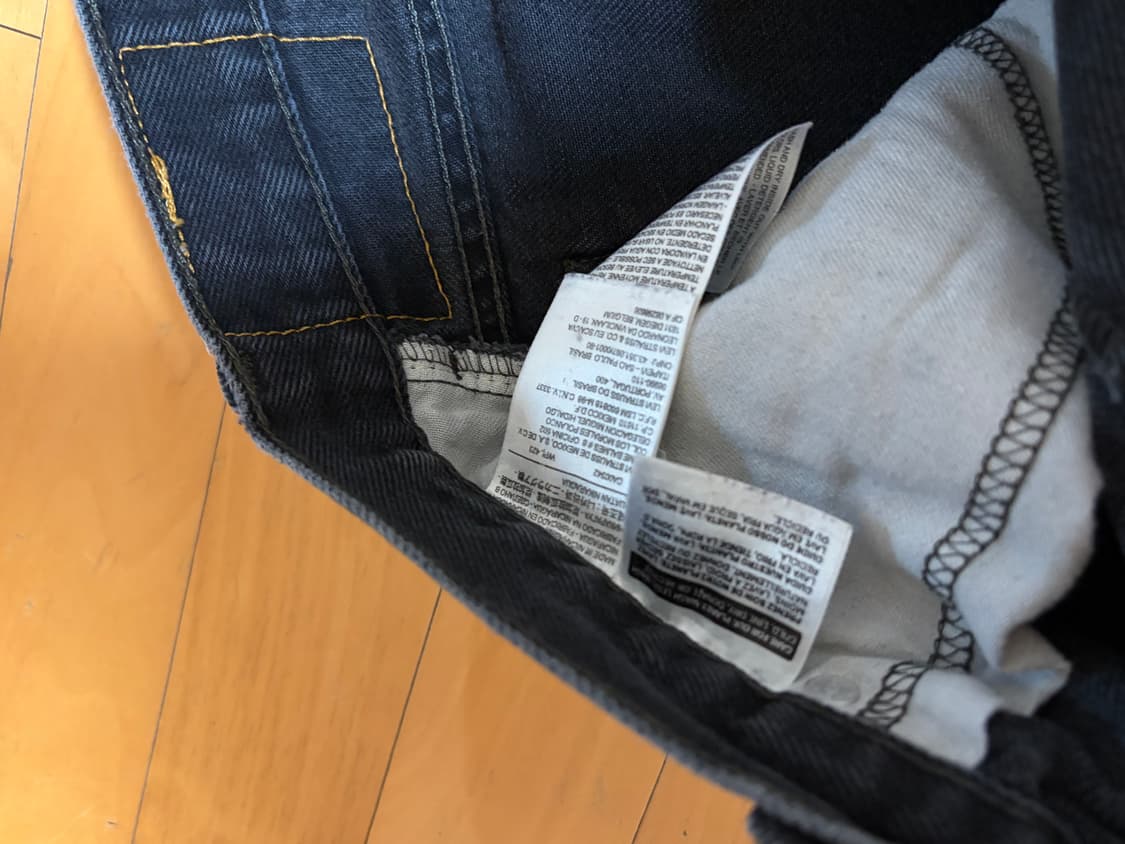 리바이스 517 블랙 36/30 상품이미지8