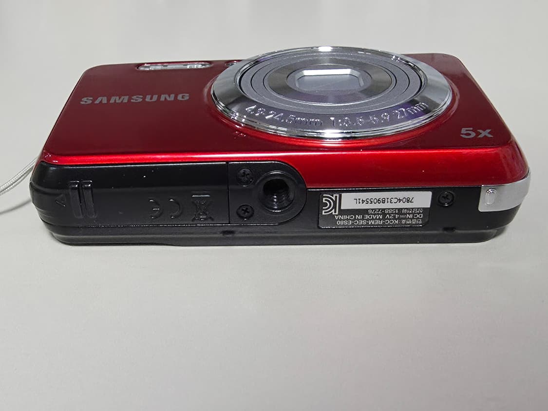 삼성 블루 ES80 빈티지 디지털카메라 상품이미지5