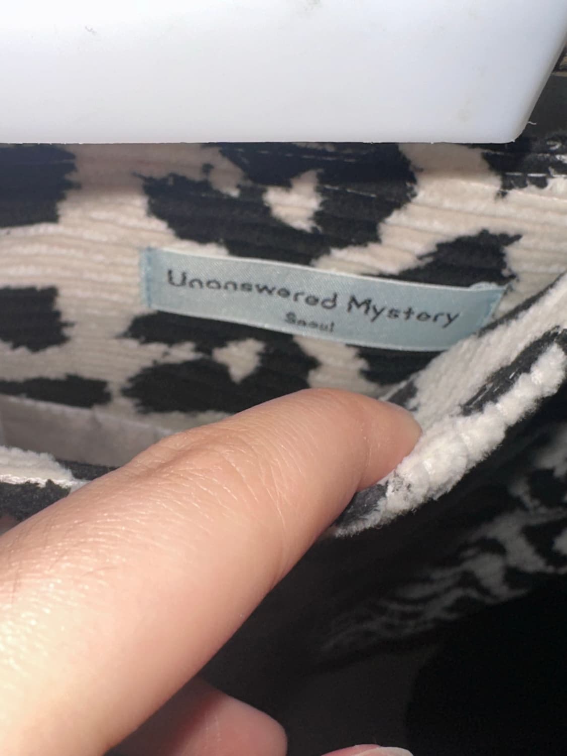 빈티지 호피 미디롱스커트 상품이미지2