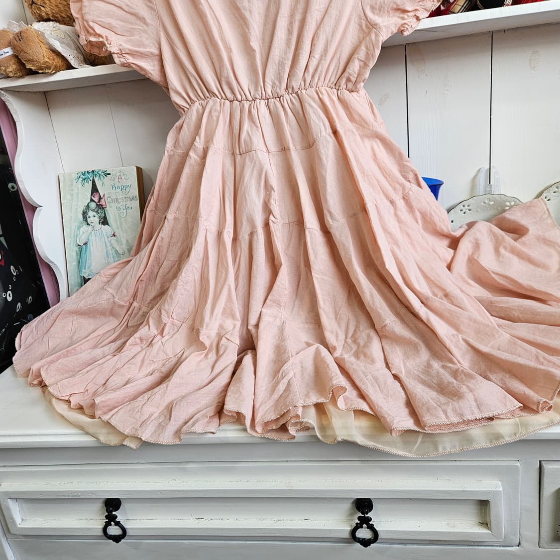 살롱 코튼 러블리 원피스  상품이미지6