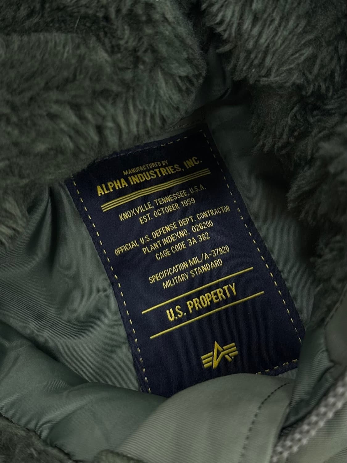 알파인더스트리 N3B 야상패딩 카키 (M~XL) 상품이미지9