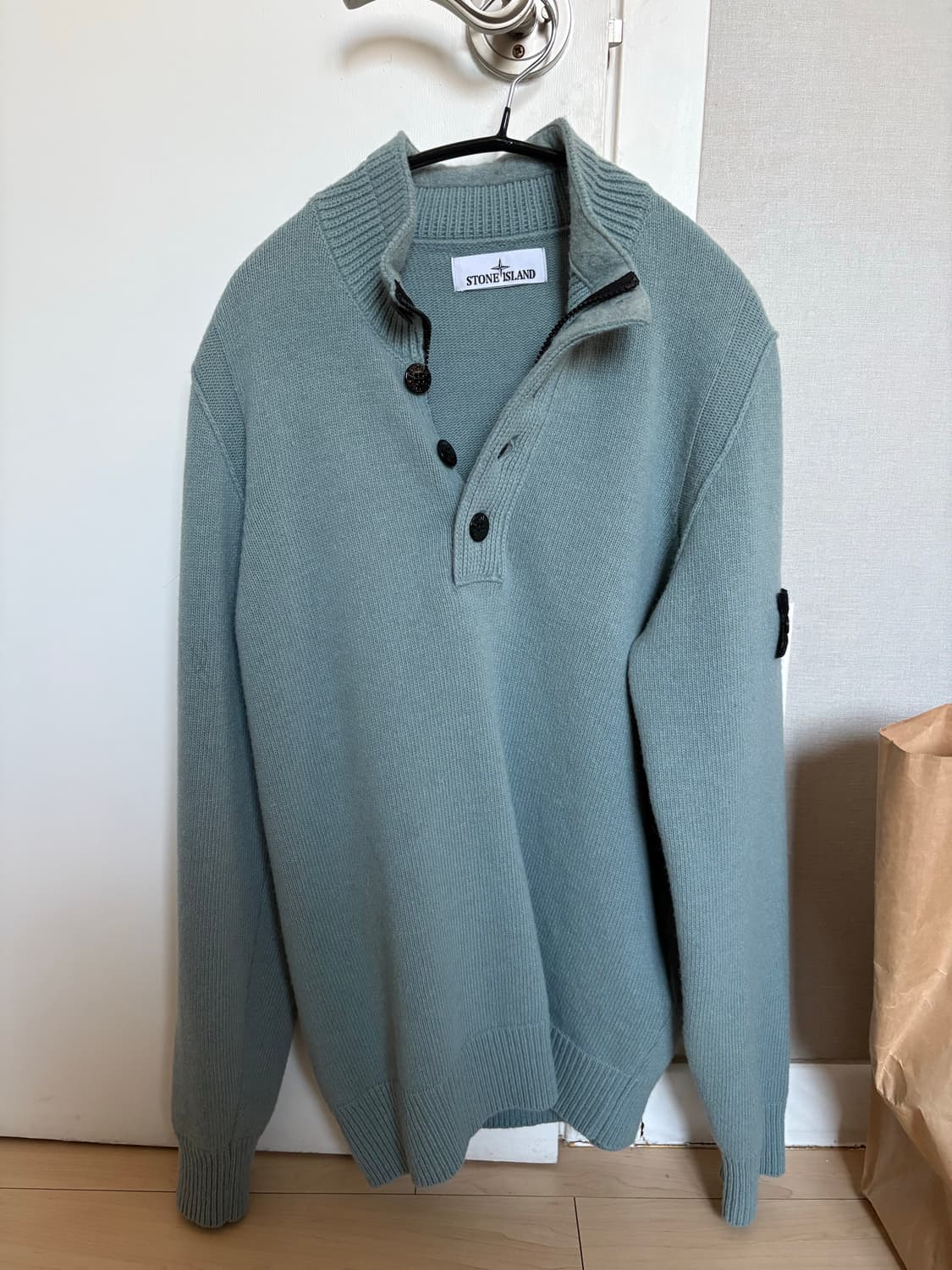 스톤아일랜드 니트반집업 상품이미지1