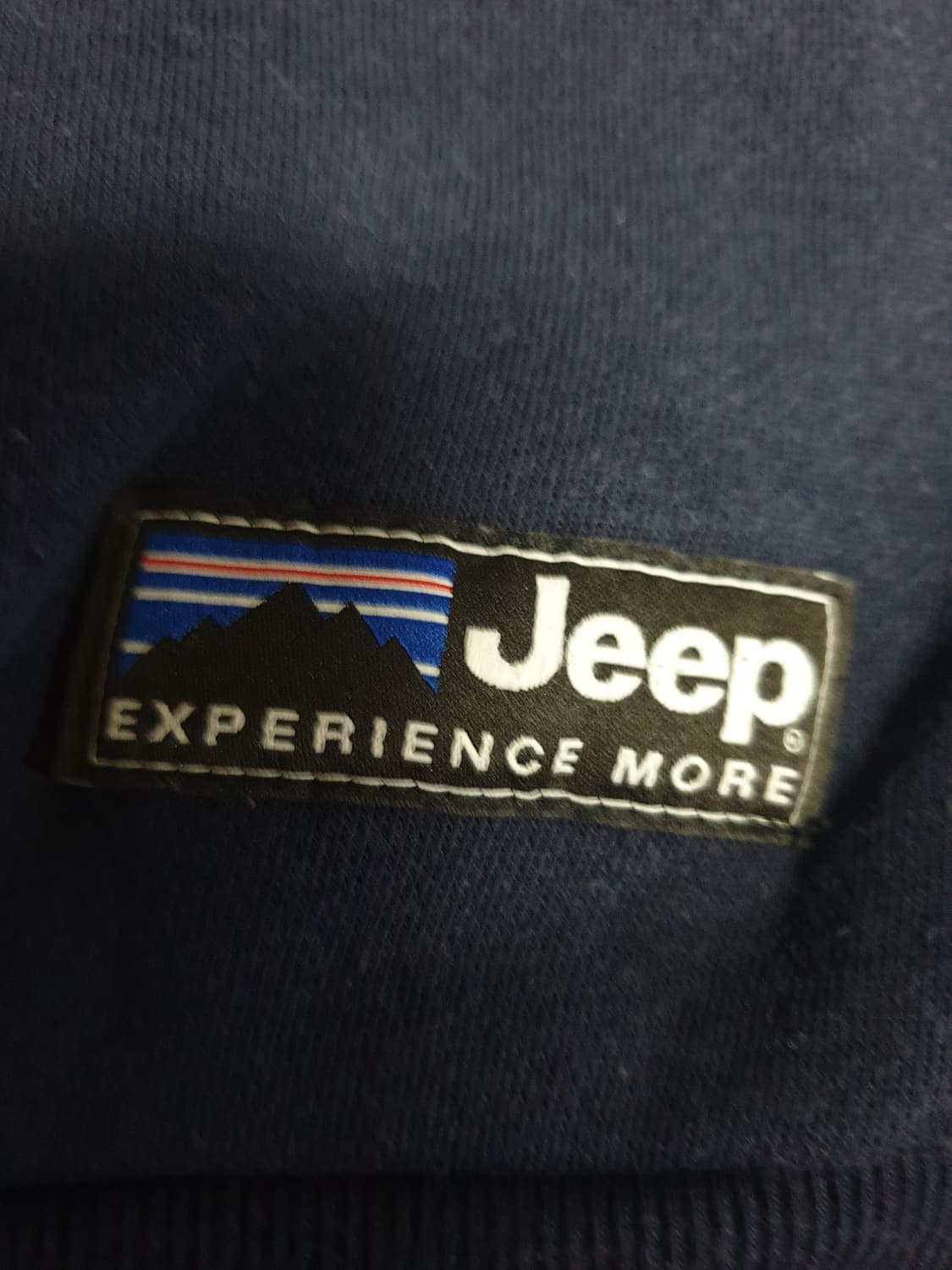 JEEP 아메리칸 아이콘 루즈핏 하프집업 맨투맨 네이비 (L) 상품이미지4