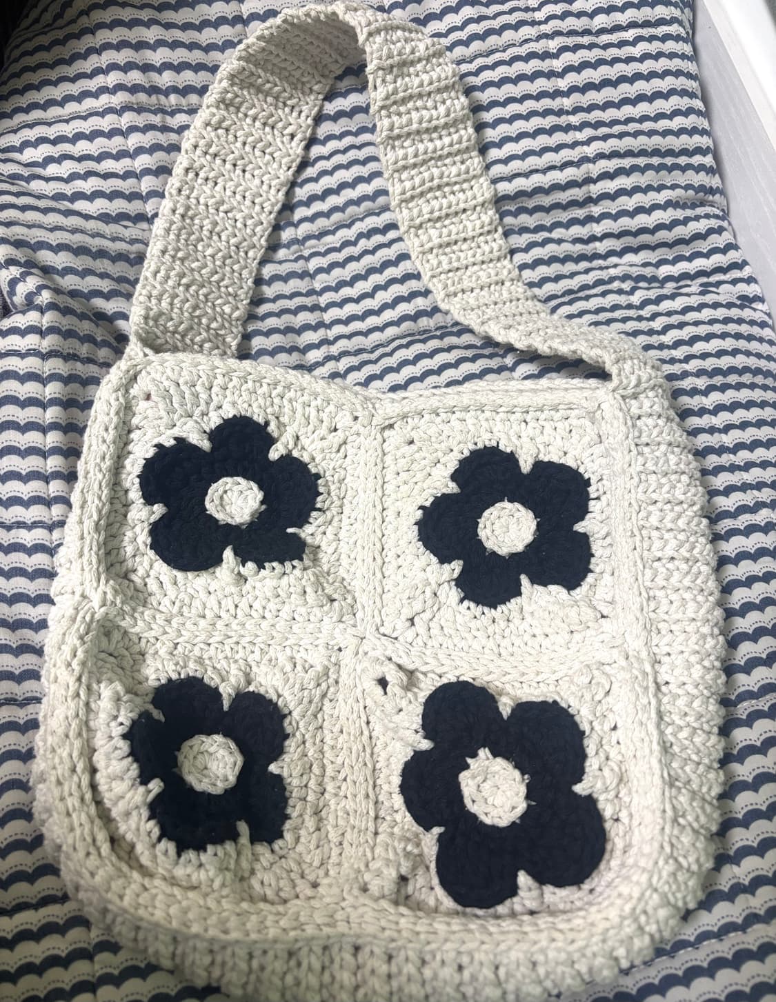 하구미 모리걸 컨셉 뜨개질 핸드메이드 가방 상품이미지1