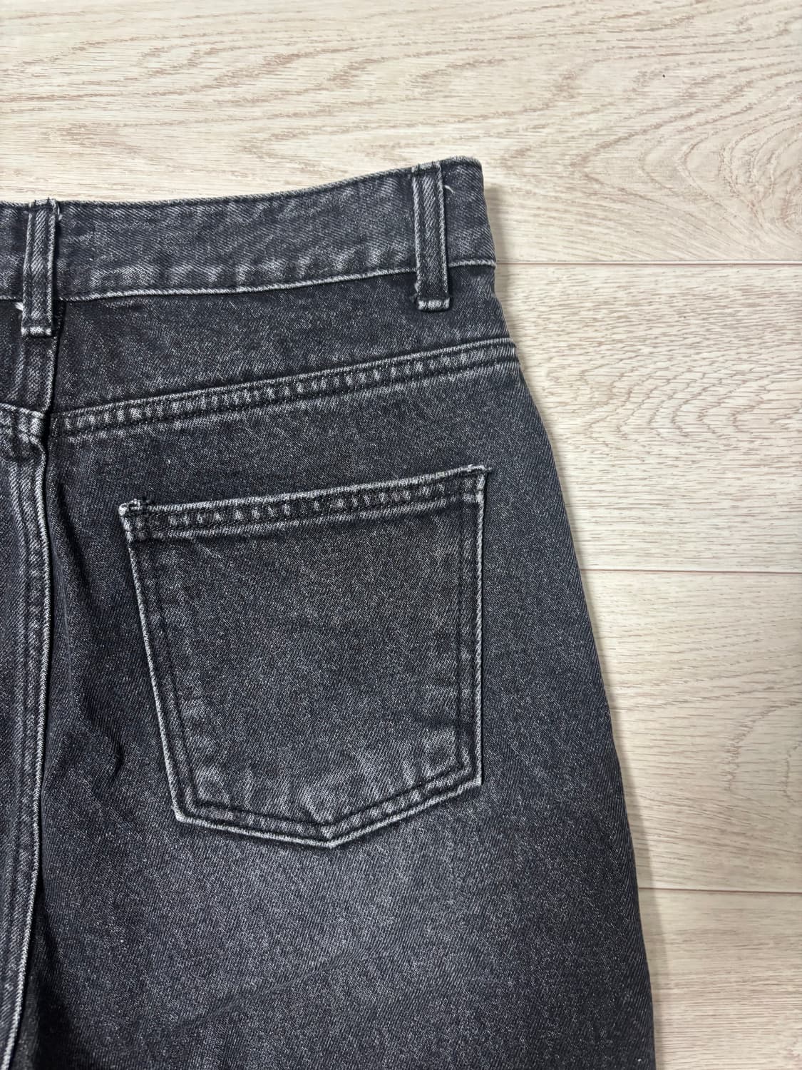 WMM Studios 더블유엠엠 스튜디오스 와이드 진 블랙 상품이미지6