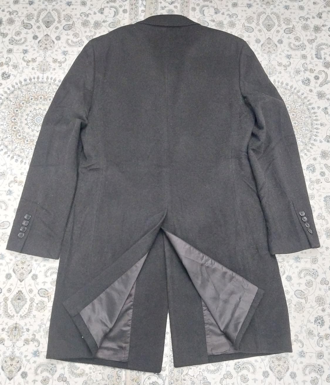 sieg 캐시미어 혼방 다크 브라운 코트 105 상품이미지4