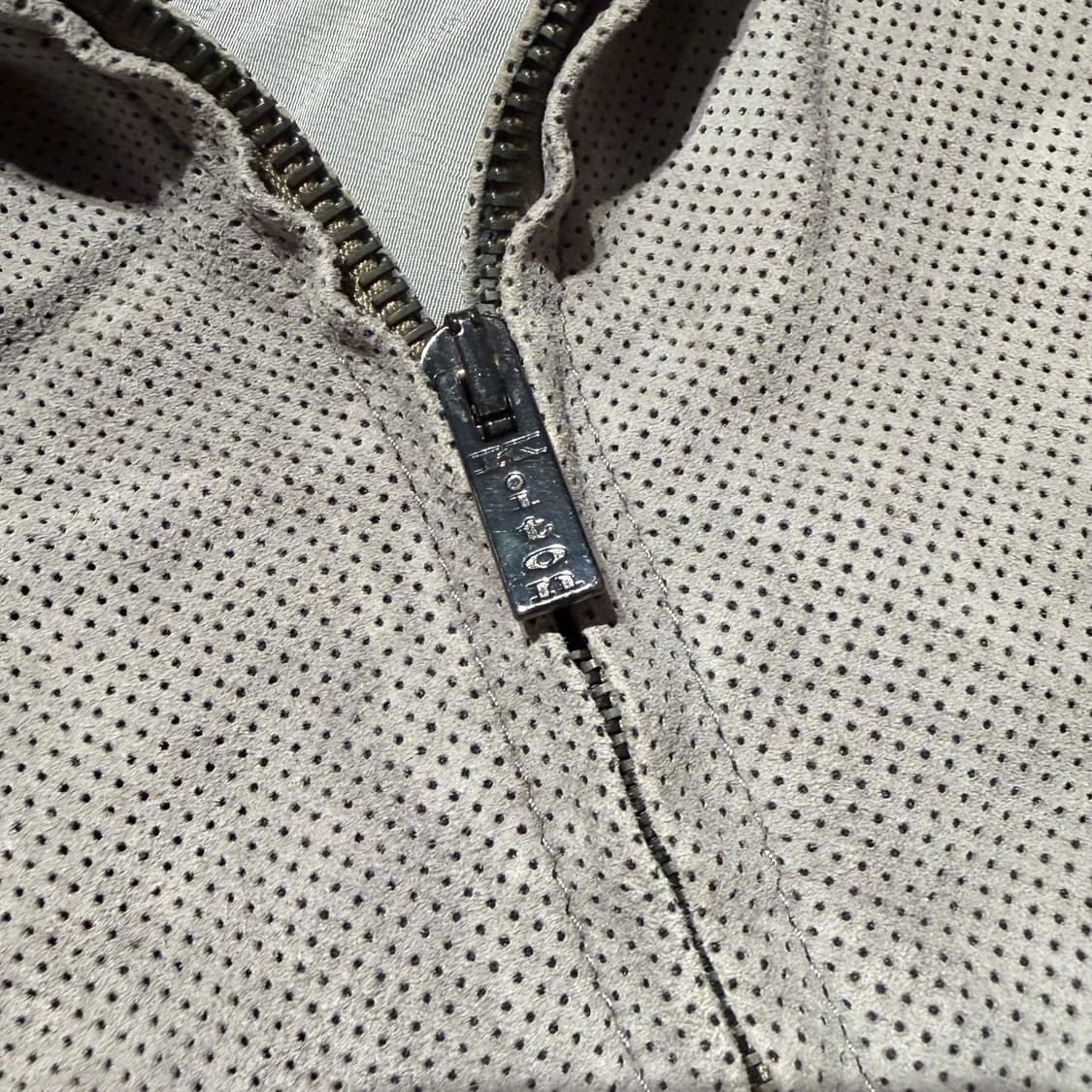 Kiton 키톤 램스킨 스웨이드 블루종 자켓 50 L 양가죽 상품이미지3