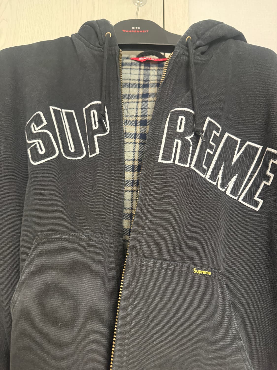 슈프림 리플렉티브 아크 후드집업 상품이미지2