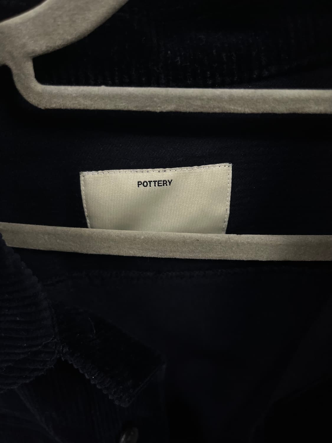 23FW 포터리 코듀로이 트러커 네이비 1 사이즈 상품이미지5