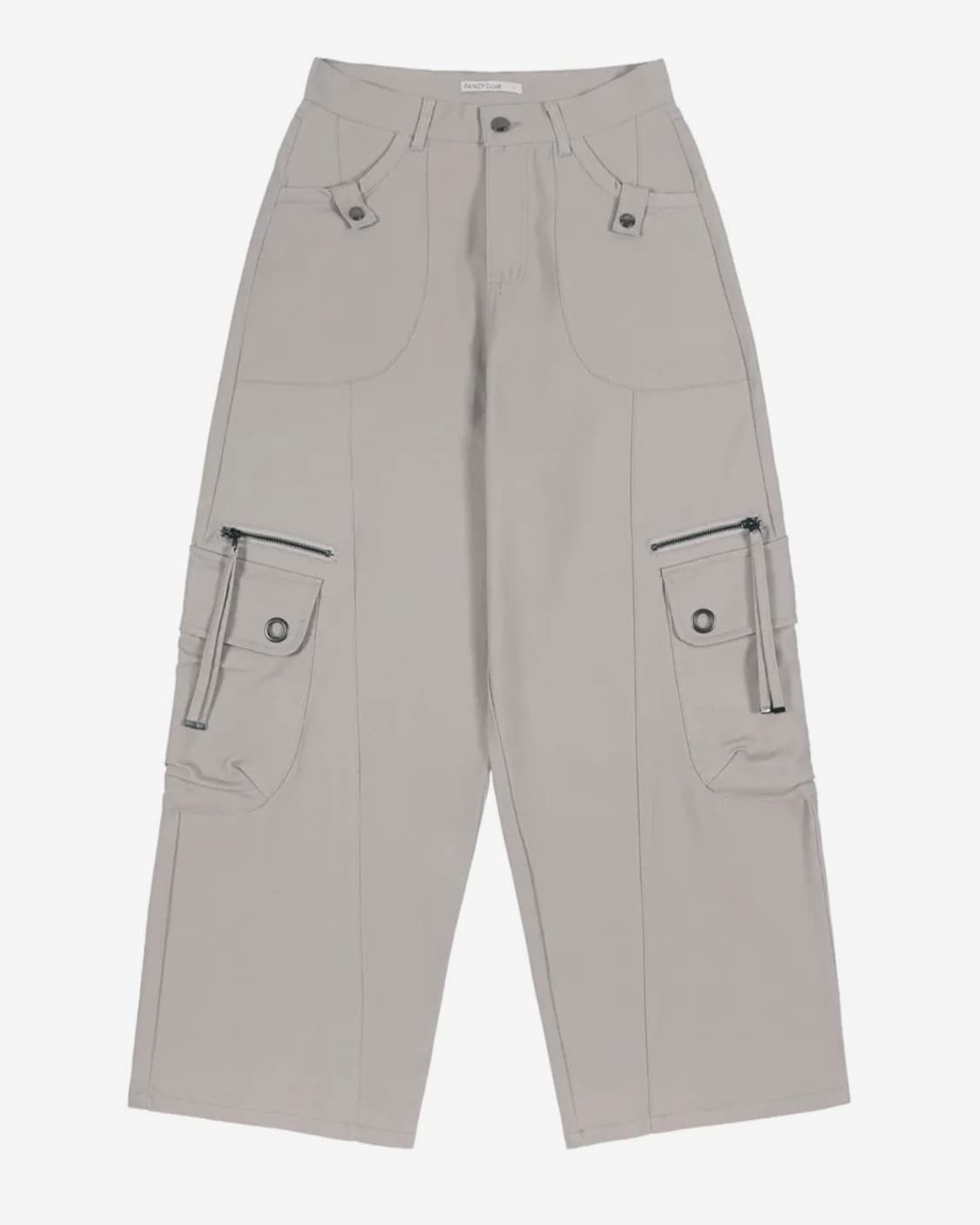 팬시클럽 크로스 포켓 카고 팬츠 (PINK BEIGE) 상품이미지2