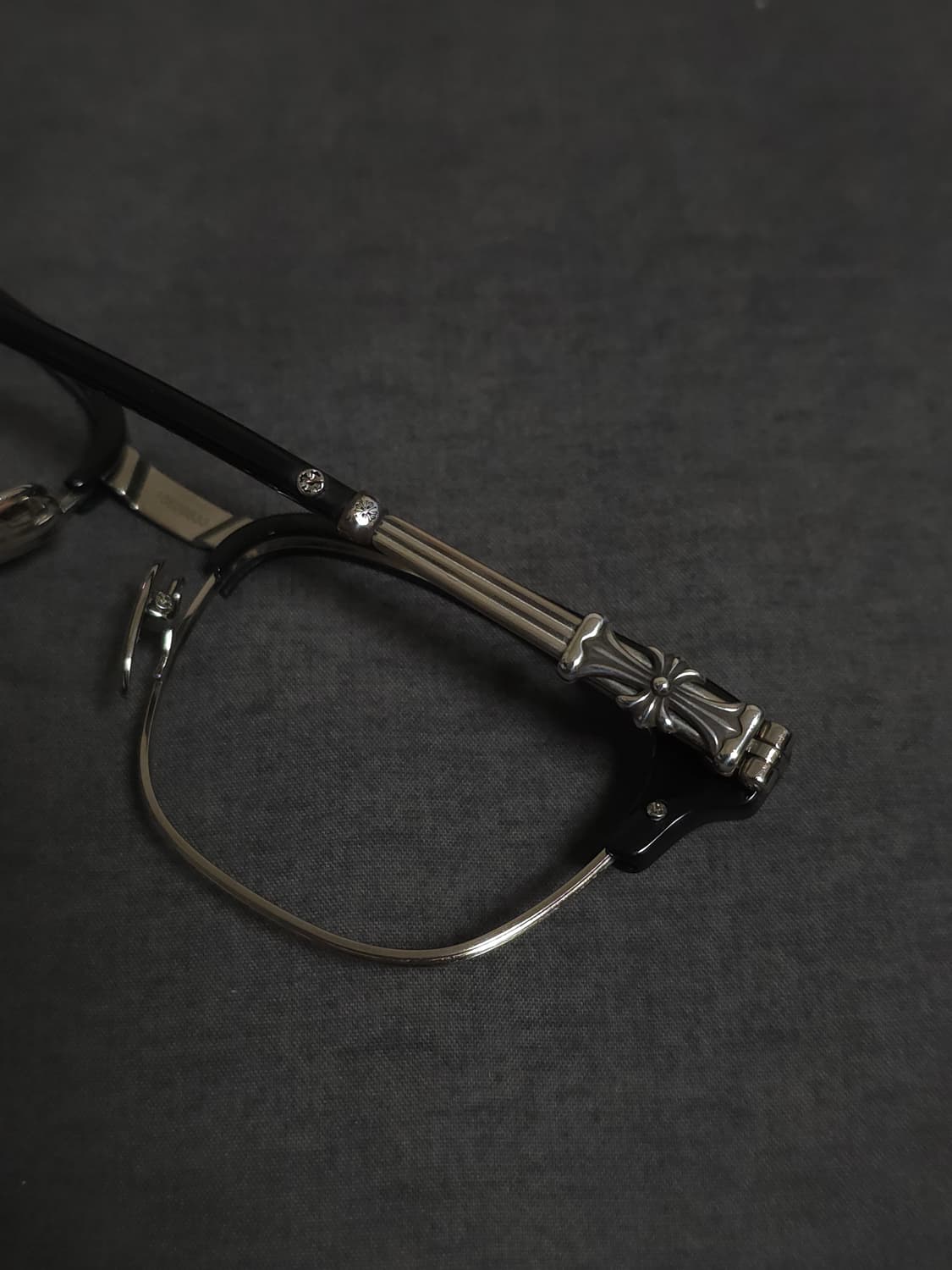 [OS] 크롬하츠 보넨노이슈어2 안경 실버 블랙 상품이미지8