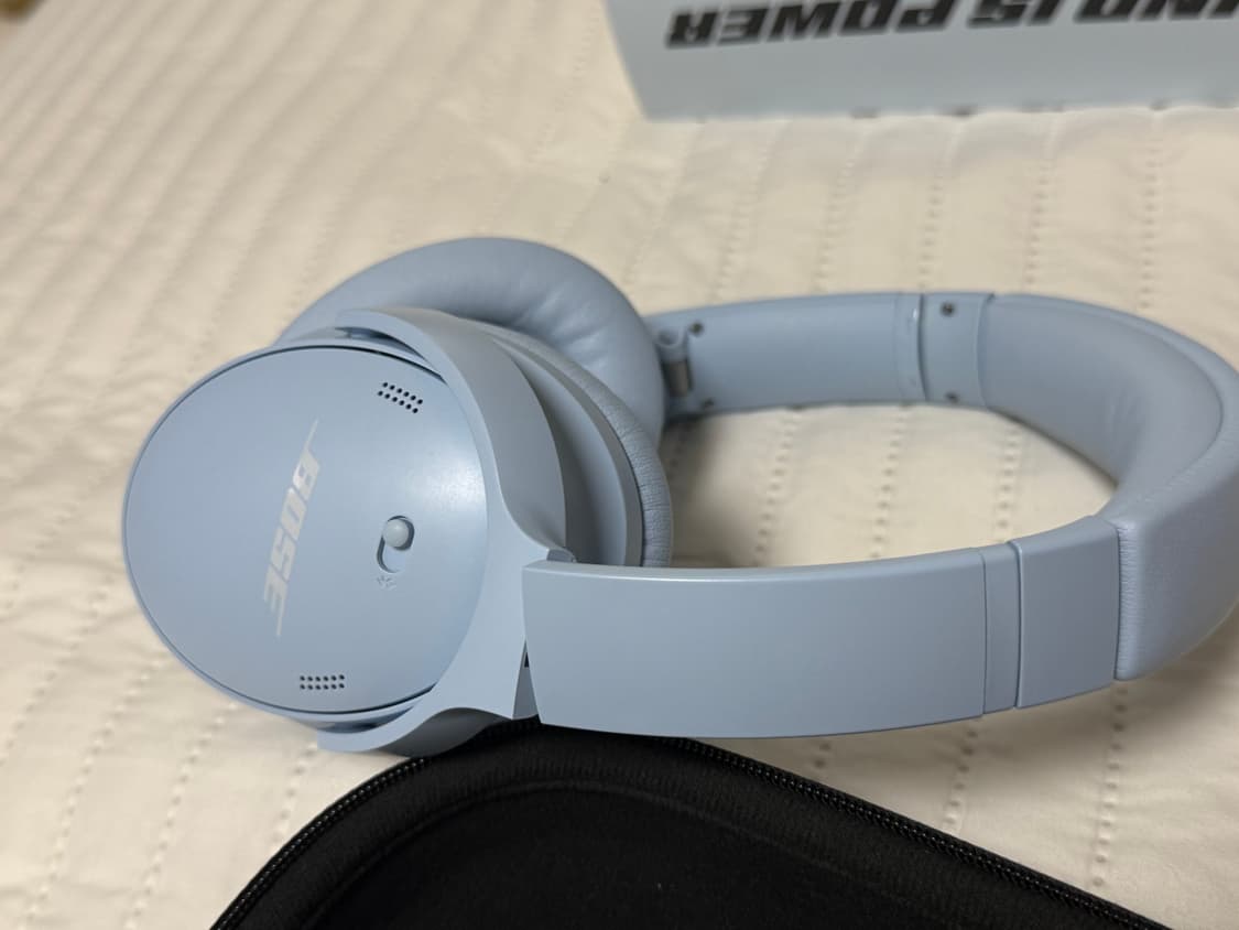 BOSE 보스 QC 문스톤블루 헤드셋 헤드폰 상품이미지4