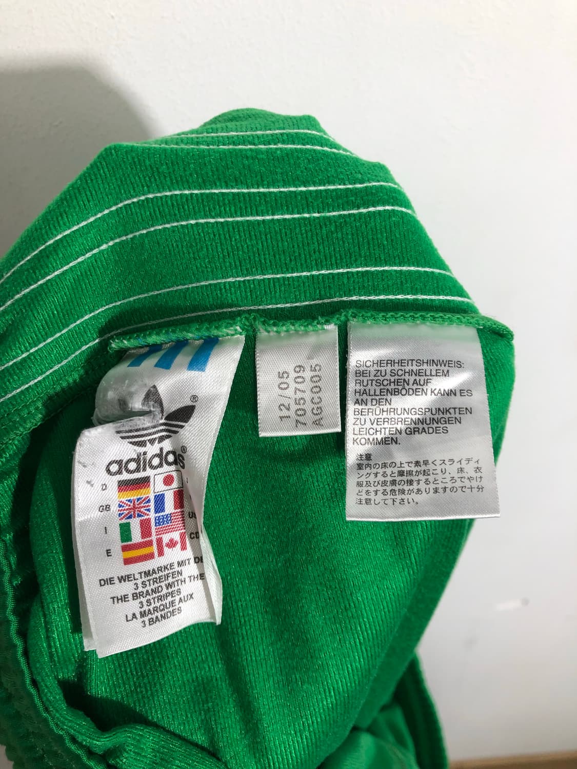 아디다스 초록 와이드 파이어버드 츄리닝바지 105 상품이미지8