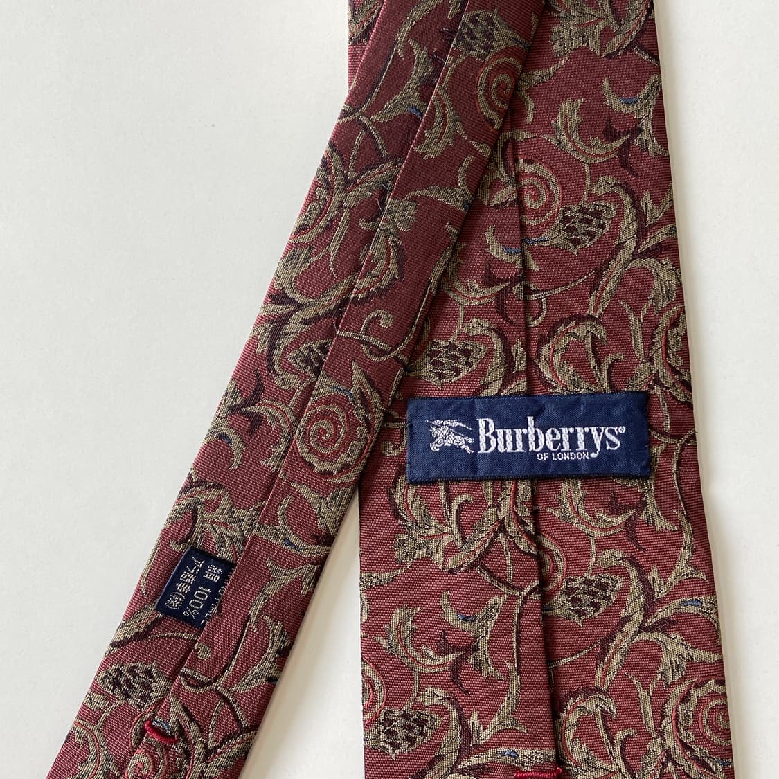 버버리 심플로고 정품 명품 넥타이 (Burberrys)8.7cm 상품이미지5